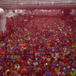 Startaufstellung beim Hamburg Marathon